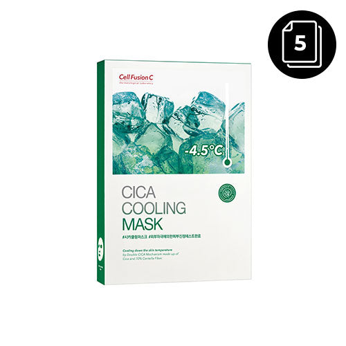 Cell Fusion C Cica Cooling Mask 27g*5ea