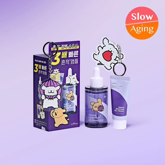 [Maltese Edition]Isntree Onion Newpair B5 Ampoule 50ml(+Gel Cream 20ml+Keyring)