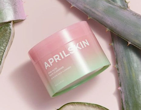 April Skin Pink Aloe Pack Cleanser 120g